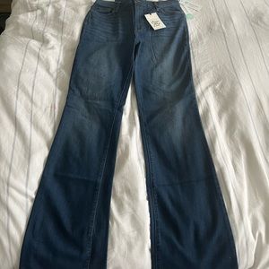 Cosmic Blue Love “Hope” High Rise Bootcut Jean